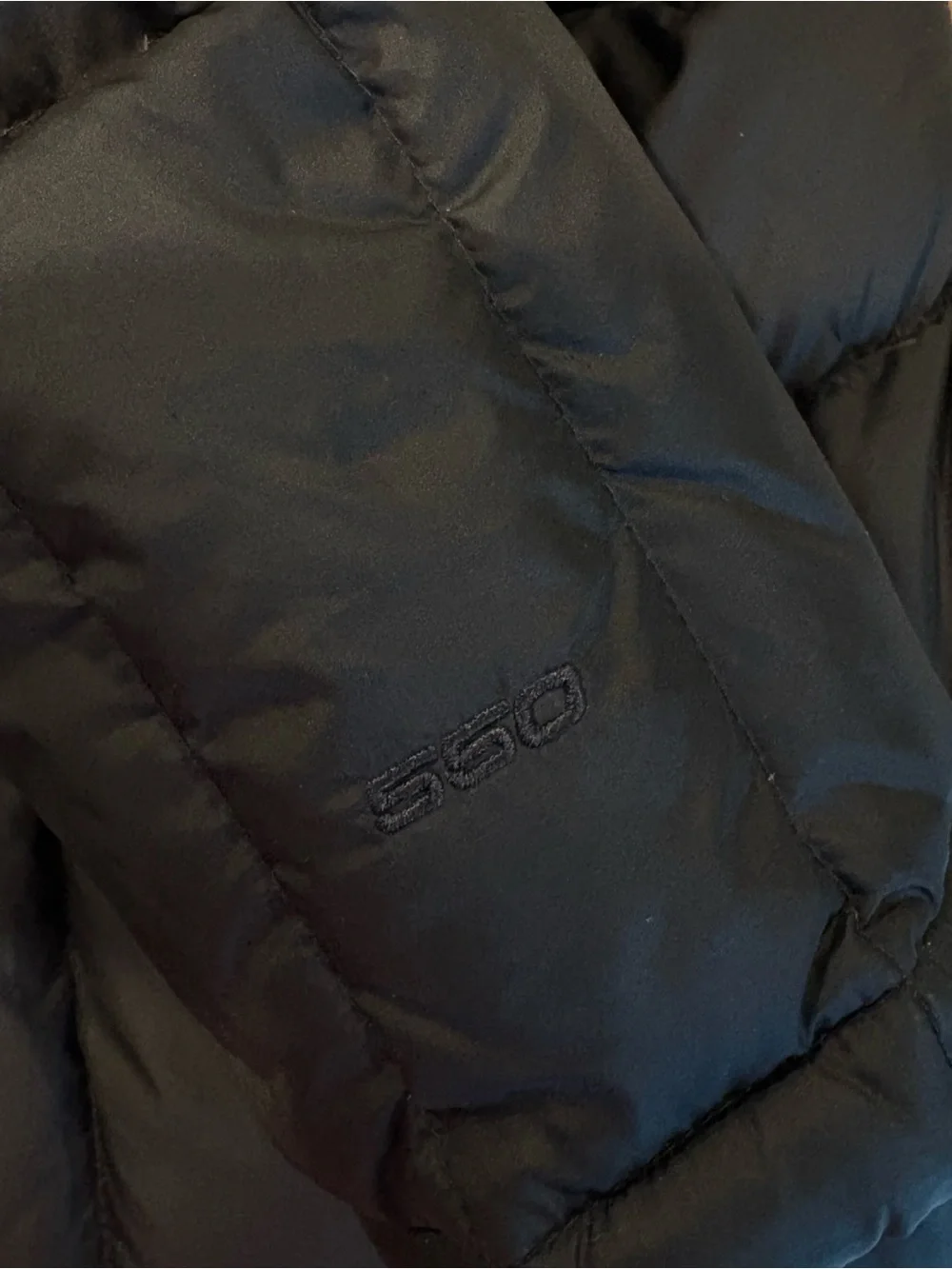 The North Face Black Quilted Long Puffer Jacket - woman’s XS
